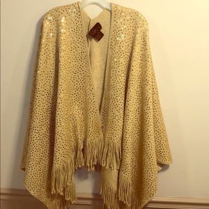Sparkling women’s shawl